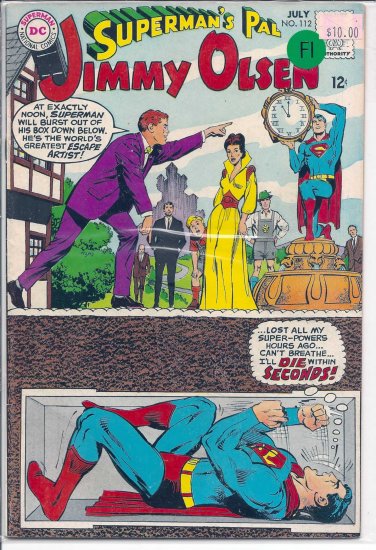 Superman's Pal Jimmy Olsen # 112, 6.0 FN