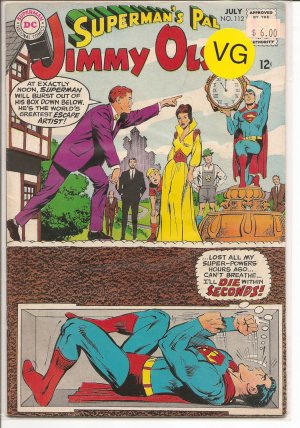 Superman's Pal Jimmy Olsen # 112, 4.0 VG 