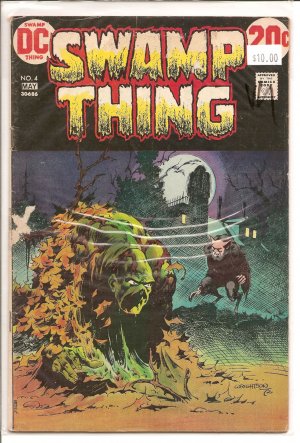 Swamp Thing # 4, 4.0 VG 