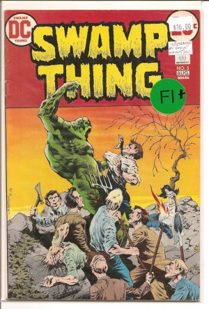 Swamp Thing # 5, 6.5 FN + 