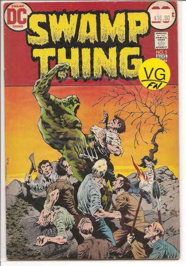 Swamp Thing # 5, 5.0 VG/FN