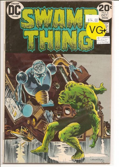 Swamp Thing # 6, 4.5 VG +