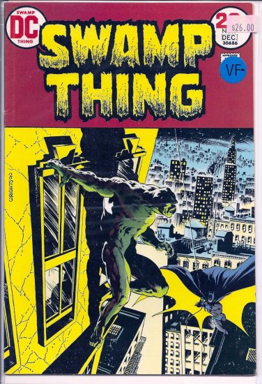 Swamp Thing # 7, 7.5 VF -