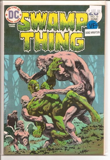 Swamp Thing # 10, 7.5 VF -