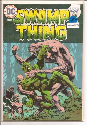 Swamp Thing # 10, 7.5 VF - 