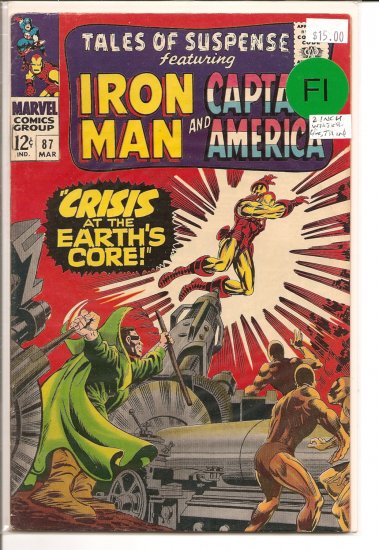 Tales of Suspense # 87, 6.0 FN