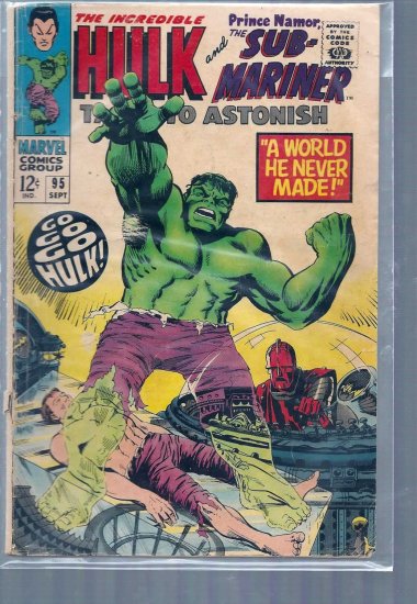 TALES TO ASTONISH # 95, 3.0 GD/VG