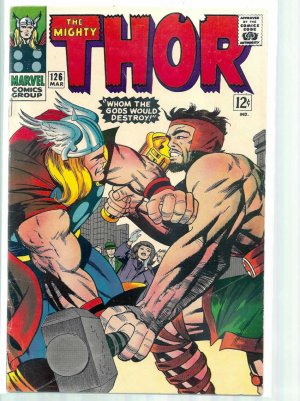 THOR # 126, 4.5 VG + 