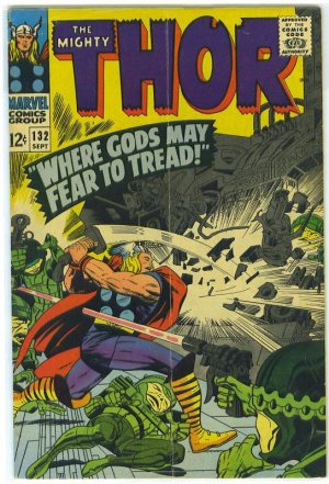 Thor # 132, 4.5 VG + 
