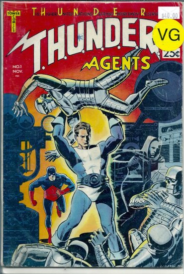 Thunder Agents # 1, 4.0 VG