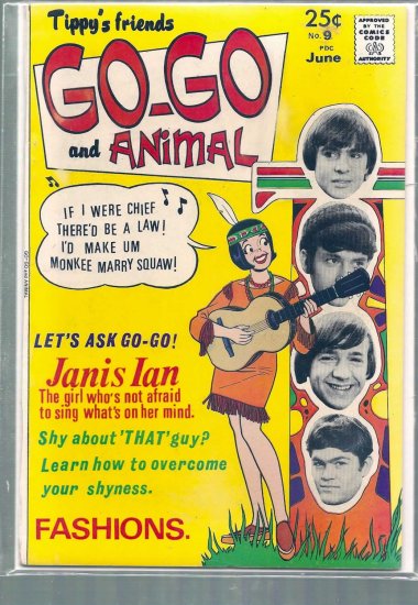 TIPPY'S FRIENDS GO-GO AND ANIMAL # 9, 6.0 FN
