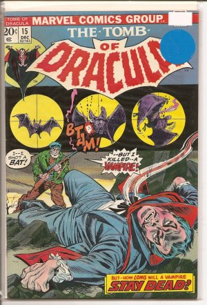 Tomb of Dracula # 15, 8.5 VF + 