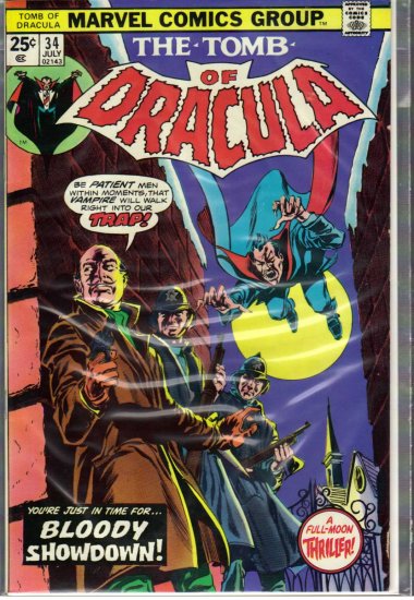 TOMB OF DRACULA # 34, 7.0 FN/VF