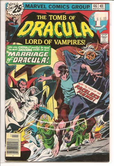 Tomb of Dracula # 46, 6.0 FN