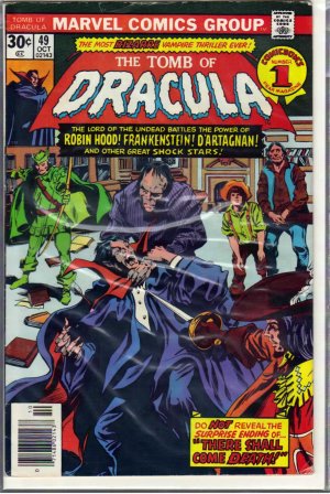TOMB OF DRACULA # 49, 4.5 VG + 