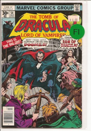 Tomb of Dracula # 54, 6.0 FN 