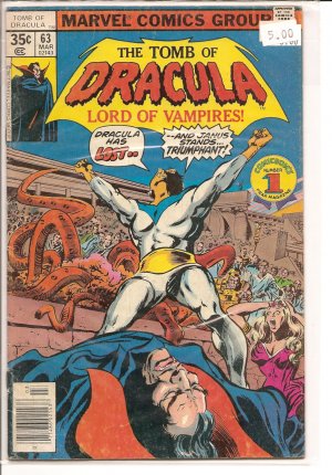 Tomb of Dracula # 63, 4.0 VG 