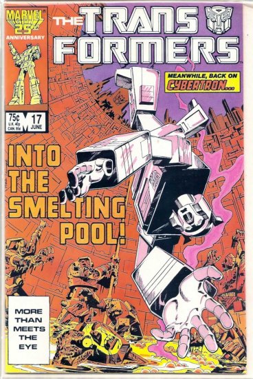 TRANSFORMERS # 17, 9.0 VF/NM