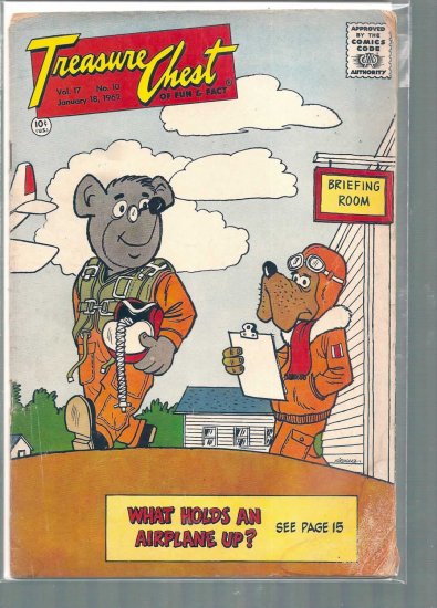 TREASURE CHEST VOLUME 17 # 10, 1.8 GD -