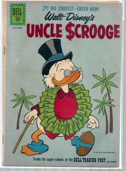 UNCLE SCROOGE # 35, 2.5 GD +