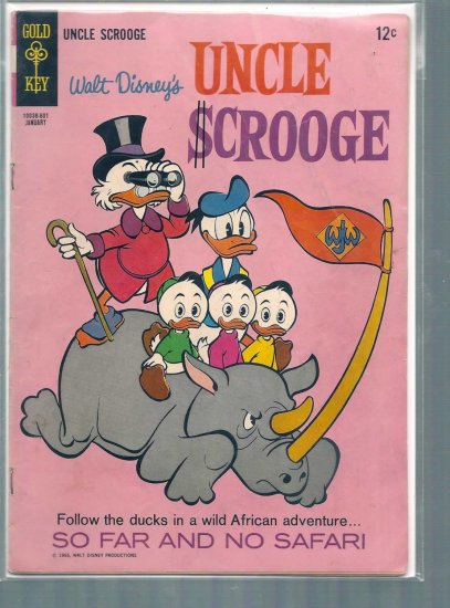UNCLE SCROOGE # 61, 3.5 VG -