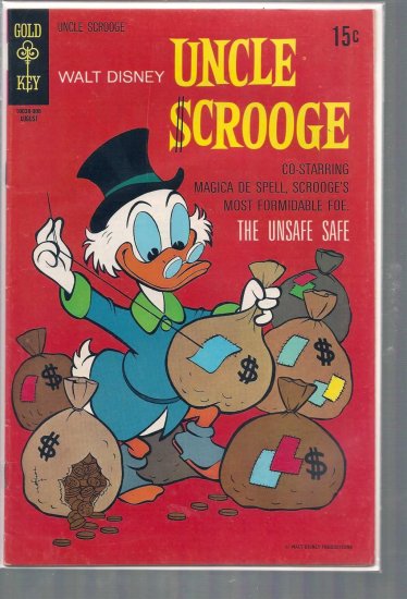 UNCLE SCROOGE # 88, 4.5 VG +