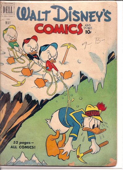 WALT DISNEY COMICS AND STORIES # 128, 3.0 GD/VG