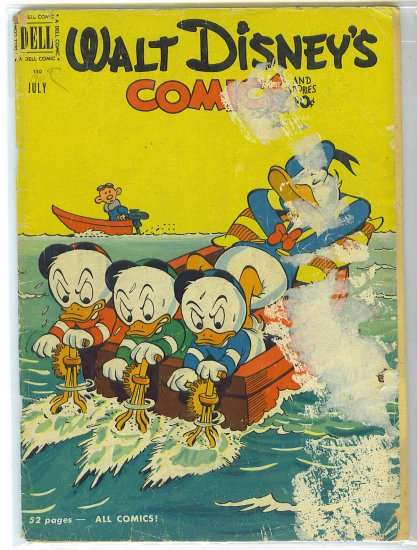 Walt Disney's Comics And Stories # 130, 1.5 FR/GD