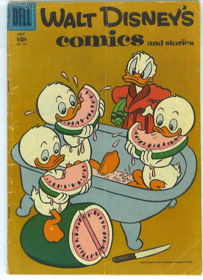 Walt Disney's Comics And Stories # 202, 3.5 VG -
