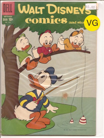 Walt Disney's Comics and Stories # 228, 4.0 VG