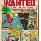 Wanted, The World's Most Dangerous Villains # 1, 6.0 FN 