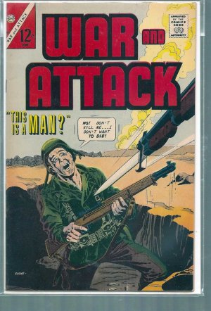 WAR AND ATTACK # 60, 8.0 VF 