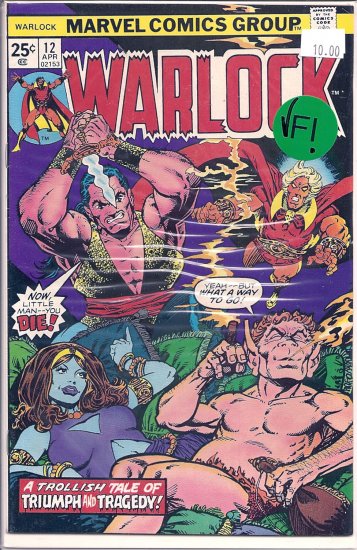 Warlock # 12, 8.0 VF