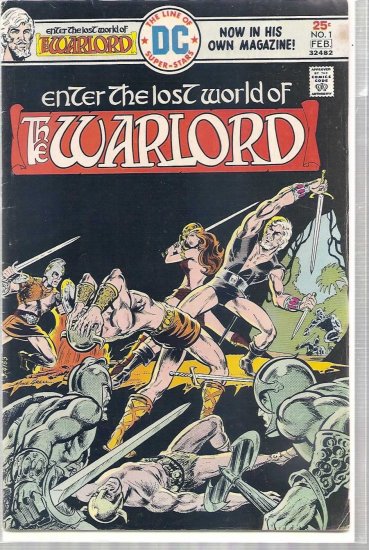 WARLORD # 1, 4.5 VG +