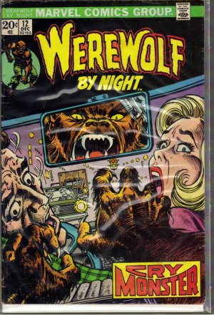 WEREWOLF BY NIGHT # 12, 3.5 VG - 