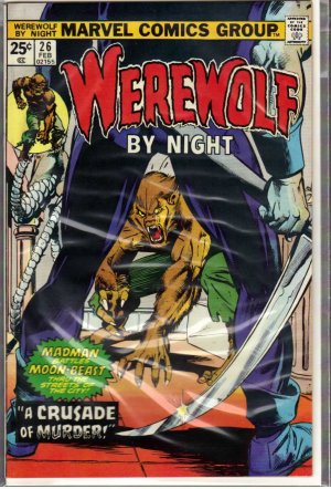WEREWOLF BY NIGHT # 26, 7.5 VF - 