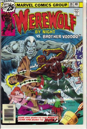 WEREWOLF BY NIGHT # 39, 4.5 VG + 