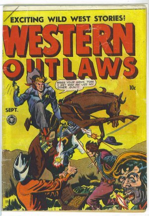 Western Outlaws # 17, 4.0 VG 