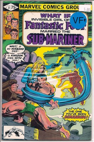What If? # 21, 8.5 VF + 