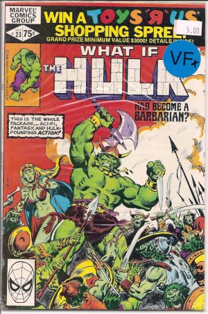 What If? # 23, 8.5 VF + 