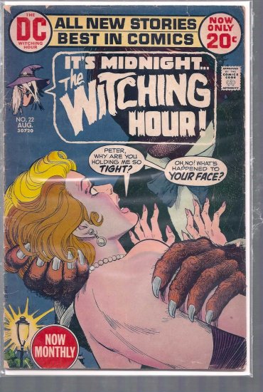 WITCHING HOUR # 22, 3.5 VG -