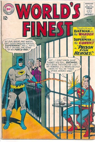 WORLD'S FINEST # 145, 3.5 VG -