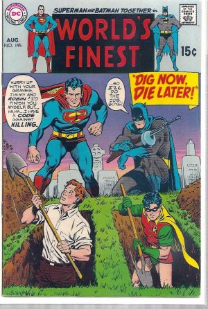 WORLD'S FINEST # 195, 4.5 VG + 