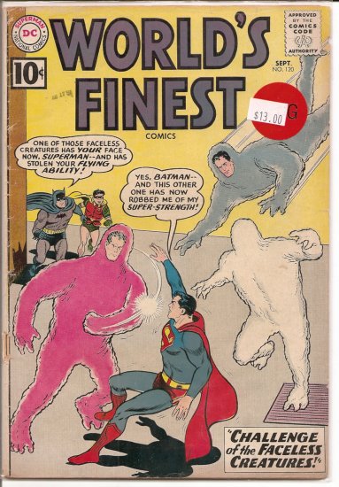 World's Finest Comics # 120, 2.0 GD