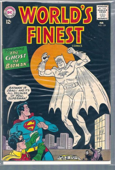 World's Finest Comics # 139, 5.0 VG/FN