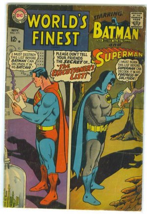 World's Finest Comics # 171, 2.5 GD + 