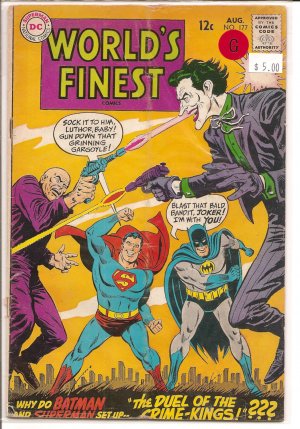 World's Finest Comics # 177, 2.0 GD 