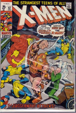 X-MEN # 67, 3.5 VG - 
