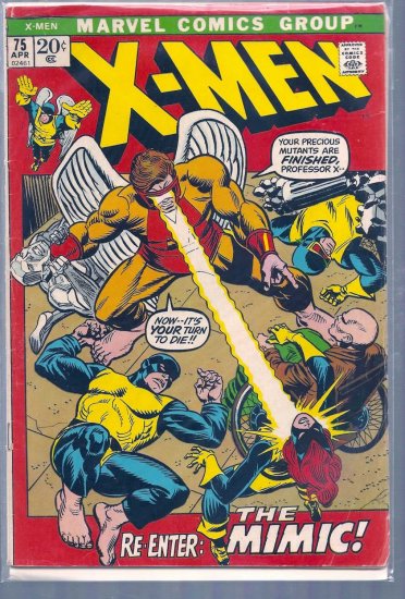 X-Men # 75, 2.5 GD +