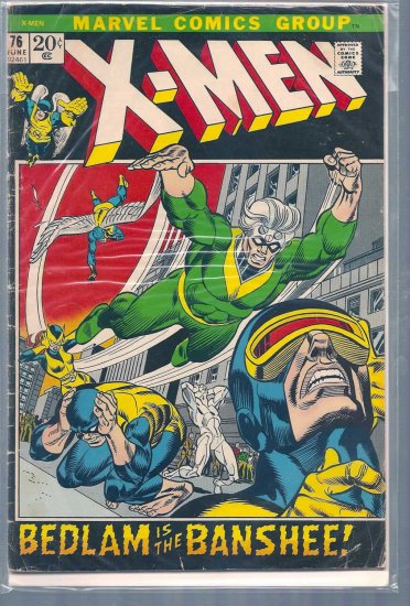X-Men # 76, 3.0 GD/VG